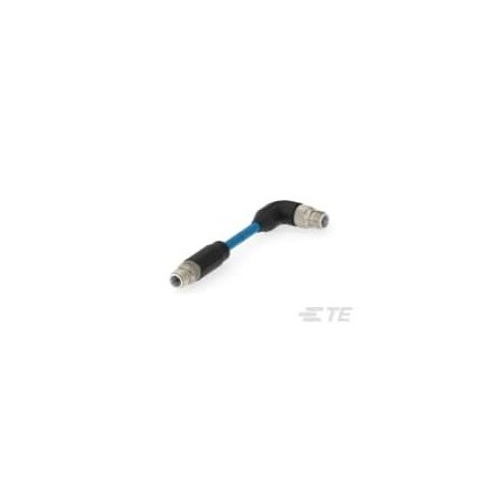 Te Connectivity Ethernet Cables / Networking Cables M12 D-M-4 Cbl Assy Plg-Plg 12.5M Cat5E 2-2322422-4
